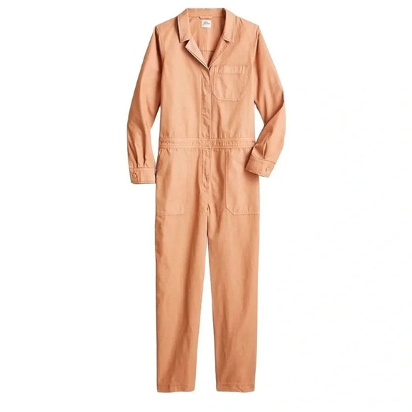 NWOT J.Crew Foundry Chino Utility Coveralls Jumpsuit - Picture 1 of 6